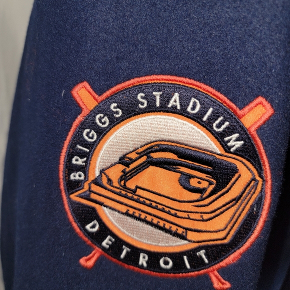 Mitchell And Ness Cooperstown Collection Detroit Tigers Wool Jacket Mens 4XL - Picture 4 of 5